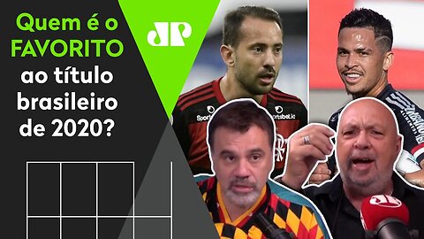 Flamengo? São Paulo? "O FAVORITO a ser campeão brasileiro é o..." Veja DEBATE!