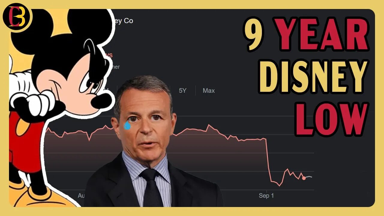 HUGE Stock Collapse for Disney | Bob Iger Has FAILED as CEO