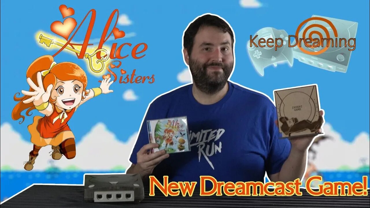 Keep Dreaming - ALICE SISTERS New 2021 Sega Dreamcast Game - Adam Koralik