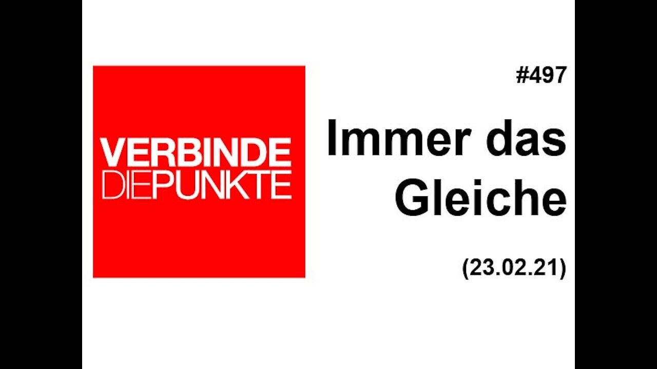 Verbinde die Punkte 497 - Immer das Gleiche (23.02.2021)