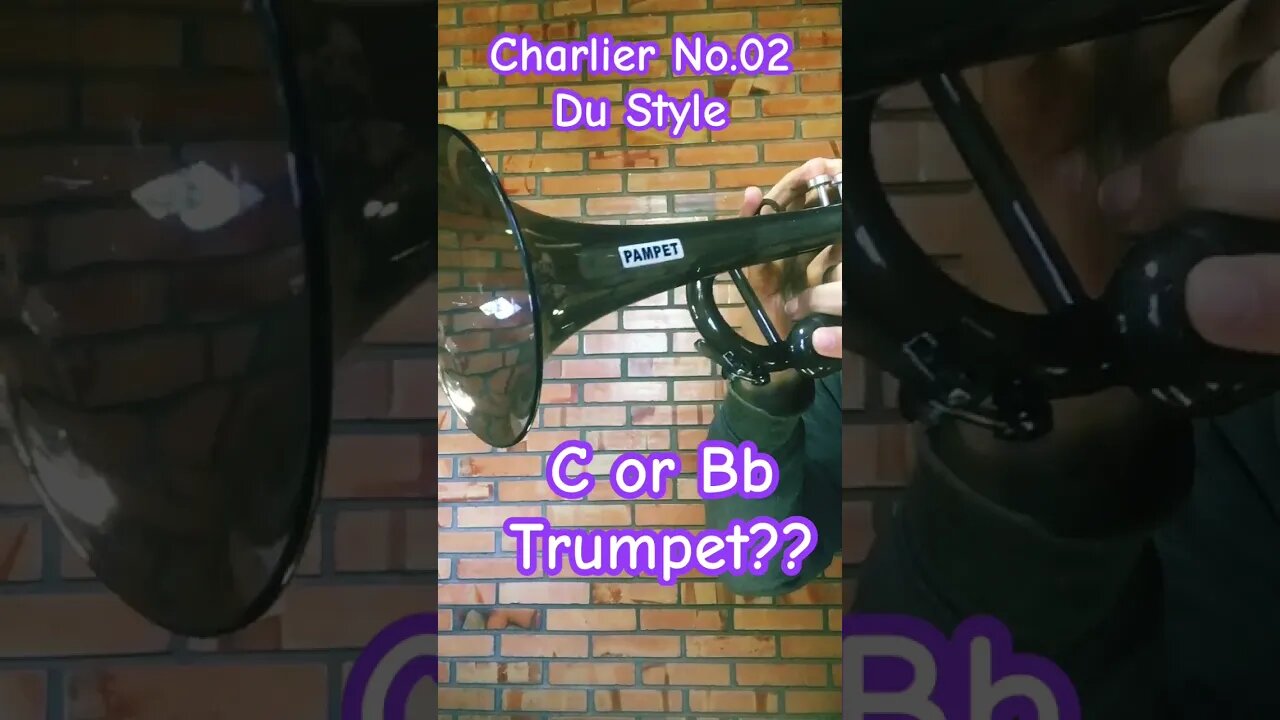 Théo Charlier No.02 - Du Style - C or Bb Trumpet ??