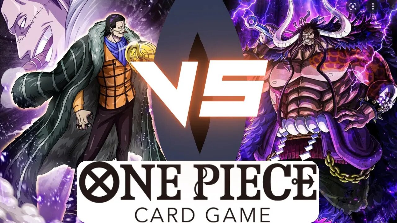 Crocodile[Blue/Purple] VS Kaido[Blue/Purple] | One Piece Card Game Battle OP01