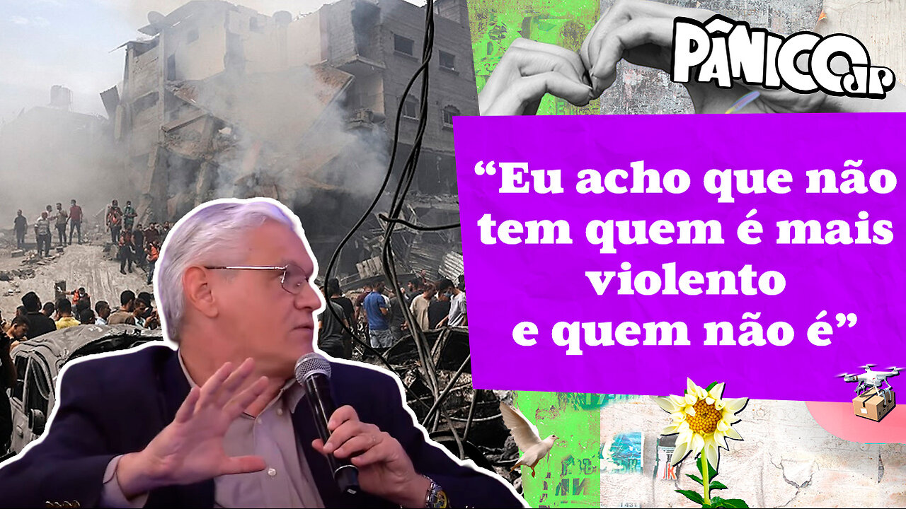 ROBINSON FARINAZZO DEBATE COM ELENCO DO PÂNICO SOBRE GUERRA EM ISRAEL