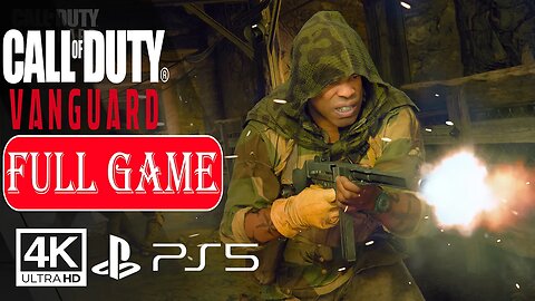 CALL OF DUTY VANGUARD [FULL GAME] No Commentary ✔️4K 🎵ᵁᴴᴰ 60ᶠᵖˢ PS5