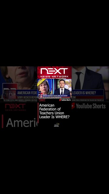 American Federation of Teachers Union Leader Is WHERE? #shorts