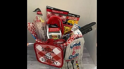 GRILL AND PARTY GIFT BASKET