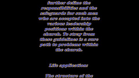 Daily Bible Verse Commentary - Acts 6:3