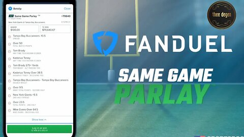 Absolute DISASTER FanDuel Same Game Parlay Wildcard Weekend Promotion