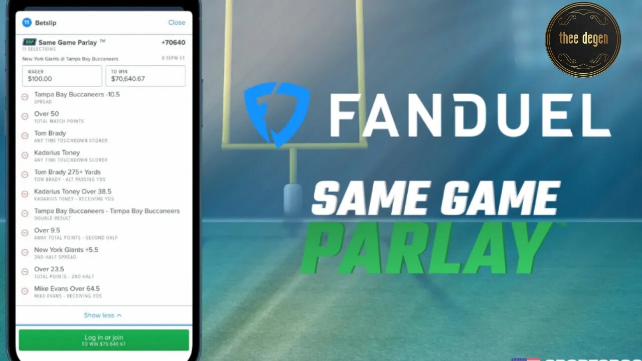 Absolute DISASTER FanDuel Same Game Parlay Wildcard Weekend Promotion