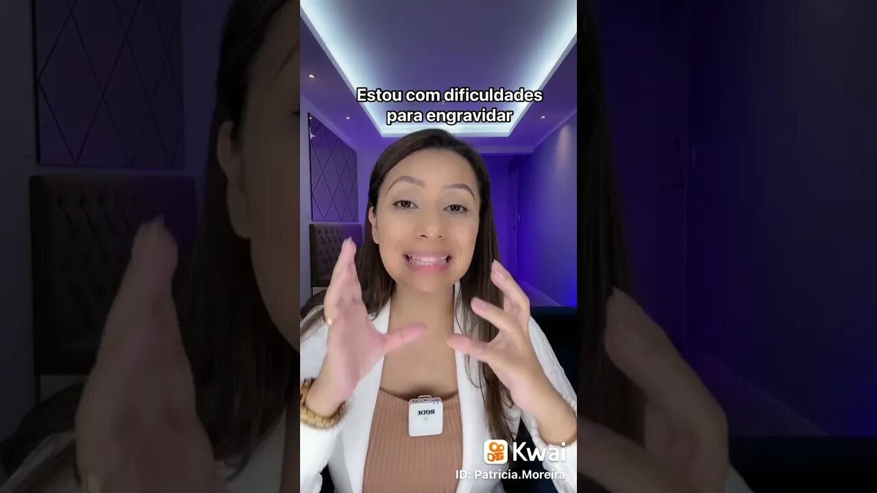 Estou com dificuldades para engravidar o que devo fazer?
