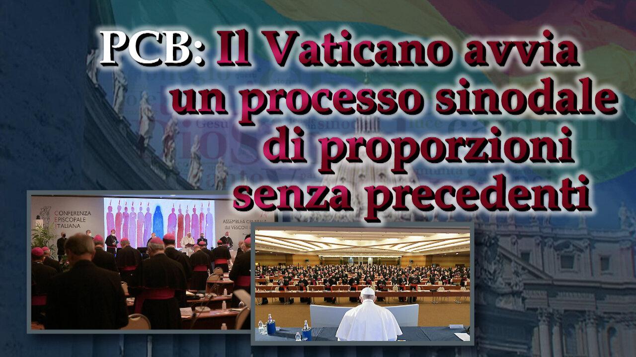 PCB: Il Vaticano avvia un processo sinodale di proporzioni senza precedenti