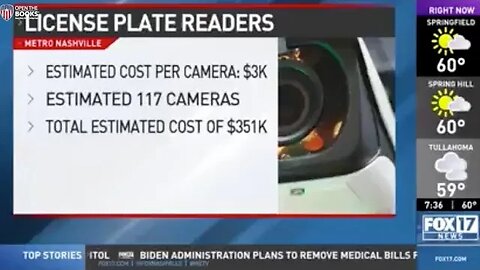 Fox17: License Plate Readers in Nashville, TN