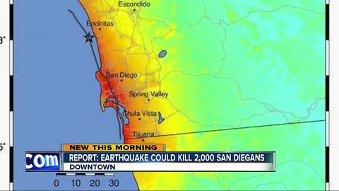 Researchers: 6.9 earthquake in San Diego could kill thousands, cost billions of dollars