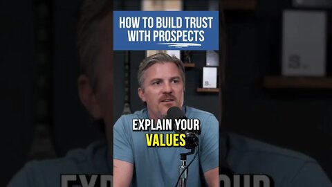 How to INSTANTLY Build Trust with Your Prospects #shorts