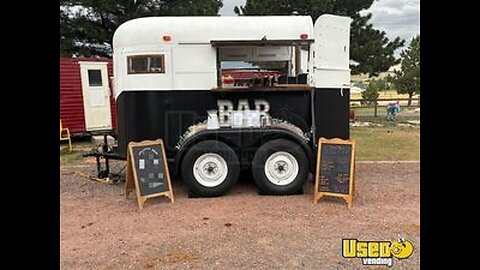 Vintage - 1976 9' x 13' Mobile Bar | Horse Trailer Concession Conversion