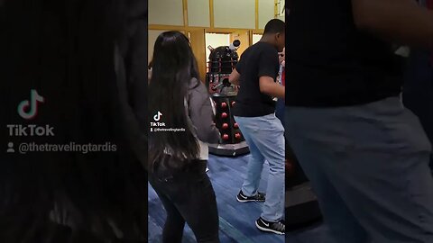 💃 A #DALEK #DANCES ON THE #DANCEFLOOR #DALEKHAL #DOCTORWHO 🎶 #DANCINGWITHMYSELF #SUBSCRIBE #SHORTS