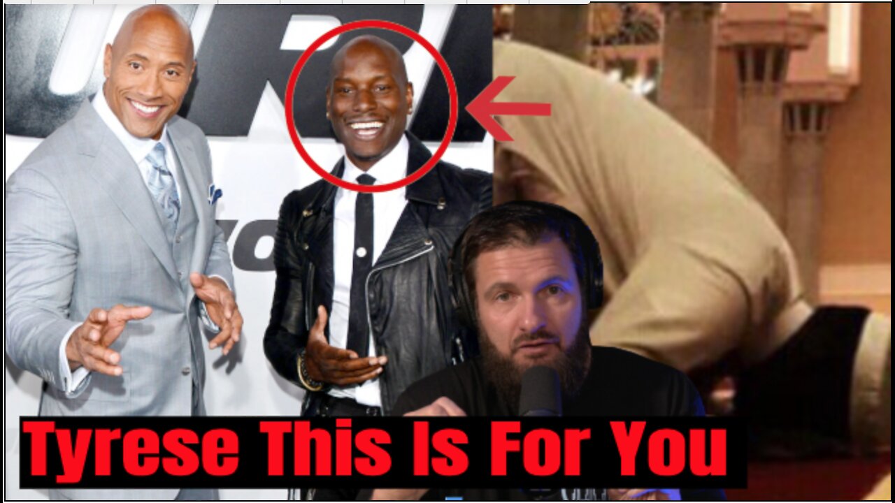 Is Tyrese Gibson thinking about Islam after praying in a Mosque
