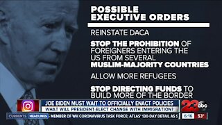 Joe Biden must wait to officially enact new policies