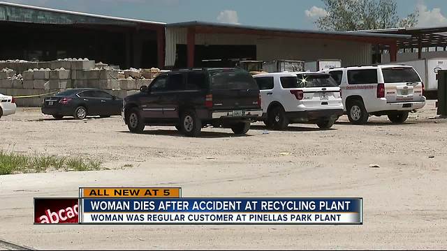 Customer dies after recycling plant accident