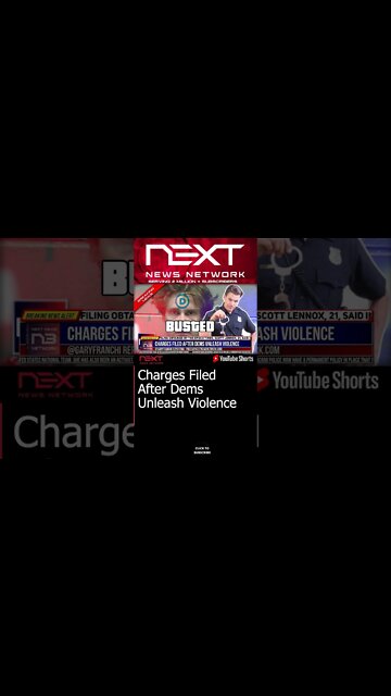 Charges Filed After Dems Unleash Violence #shorts