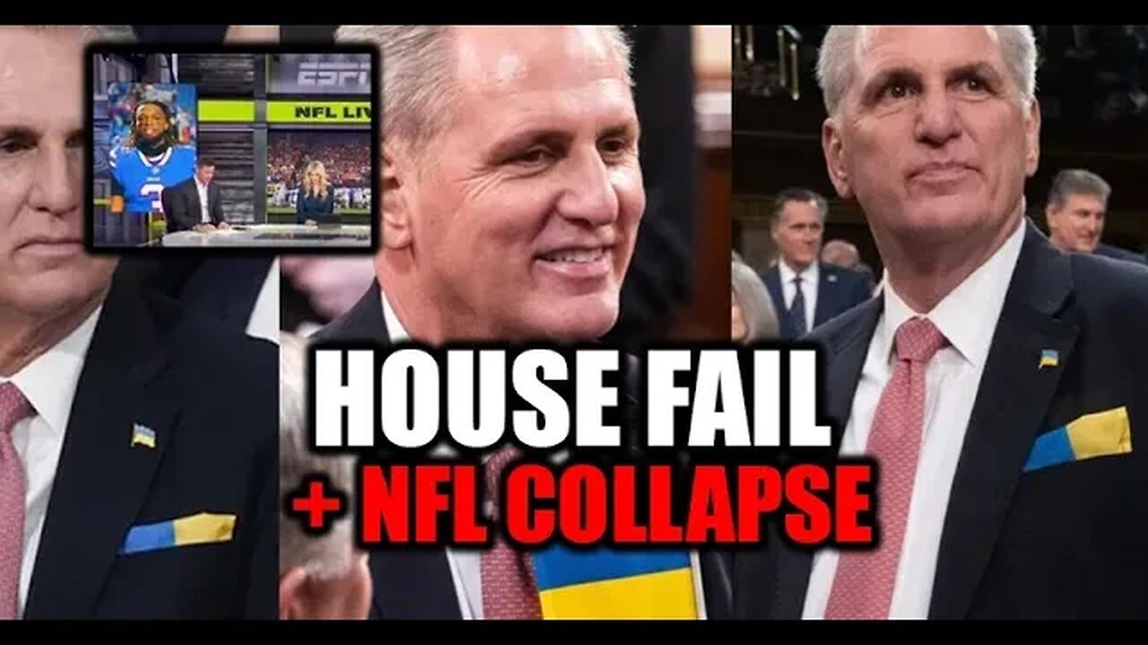 Kevin McCarthy Fails Again & NFL Player Collapses On Live TV!