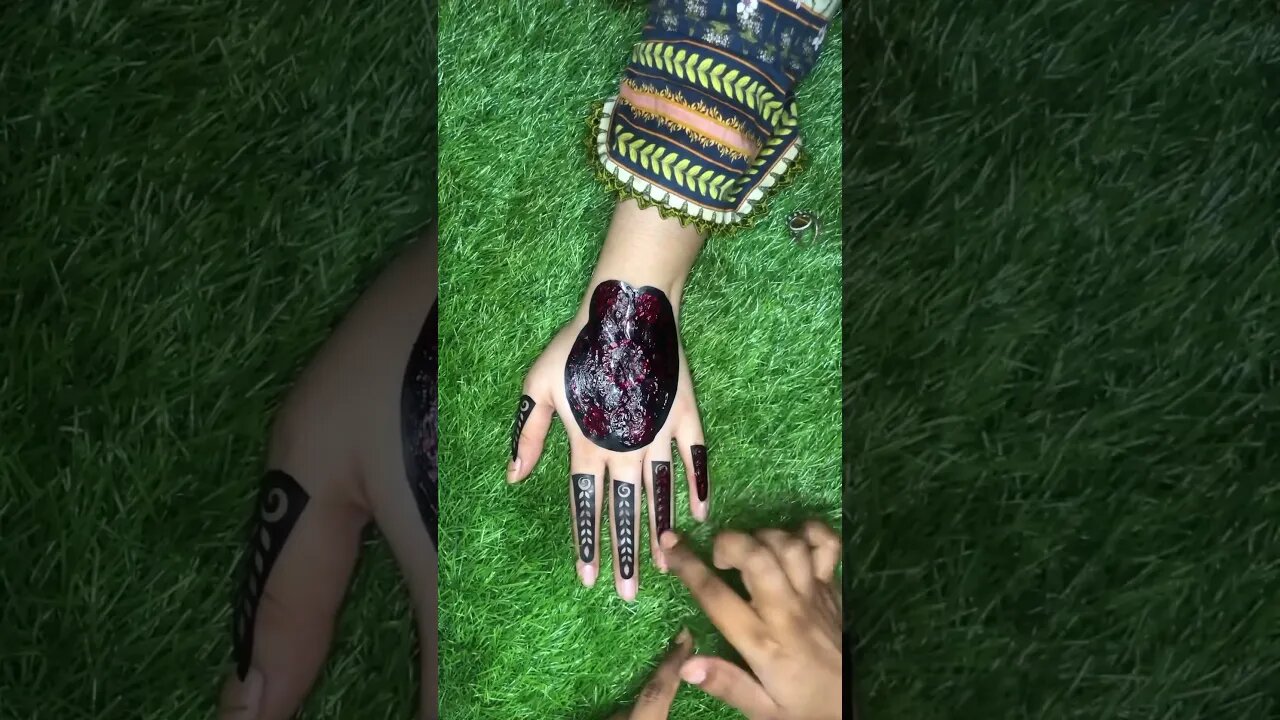 Beautiful tattoo mehndi design #indianmehndi #henna #mehndidesign #handmehndi #tattoomehndidesign