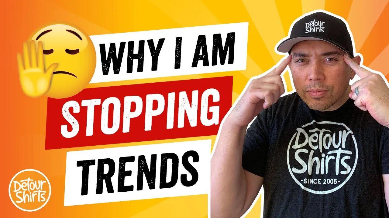 Why I Am Stopping Trends... My Reason for Ending Tuesday Trends Videos and Trend Credits