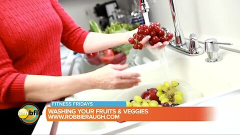 Fitness Friday – Washing your fruits and vegetables