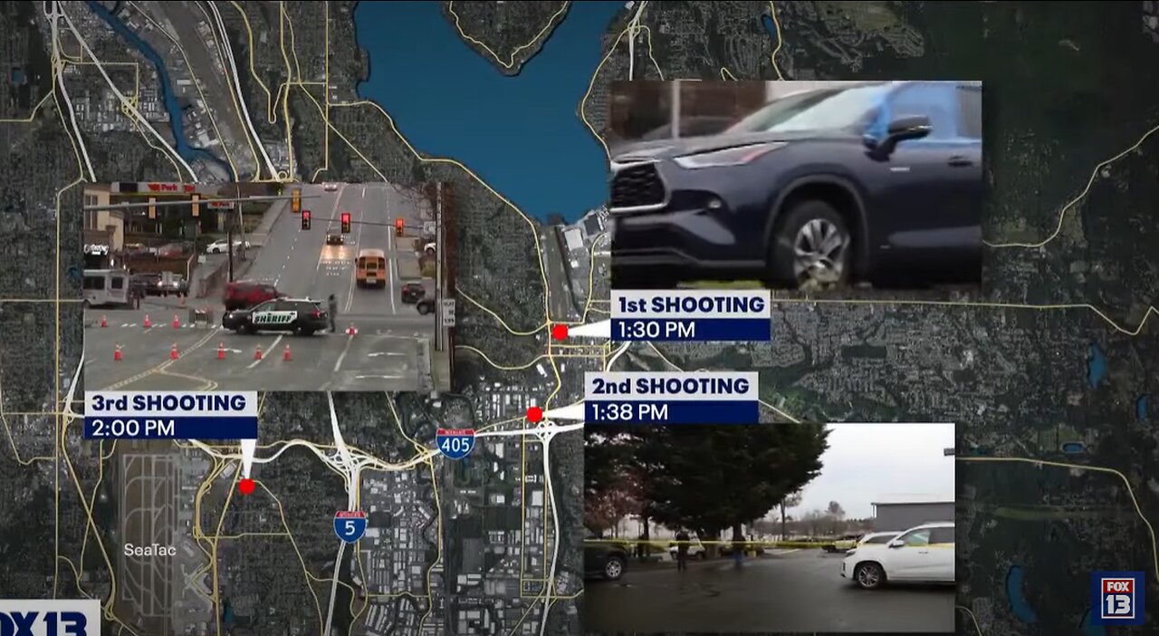 Did you know that a racist went on a shooting spree in Seattle area targeting black people??