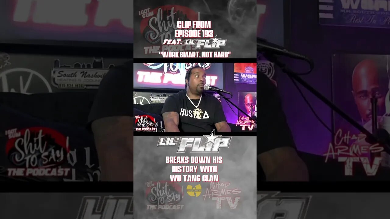 Lil Flip Speaks On Meeting Wu-Tang Clan In 1995 #lilflip #igssts #chadarmestv