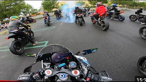 COP Goes After Bikers in Group Ride $1000 RR 2023