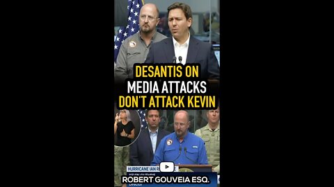 DeSantis on Media Attacks: STOP Politicizing #shorts