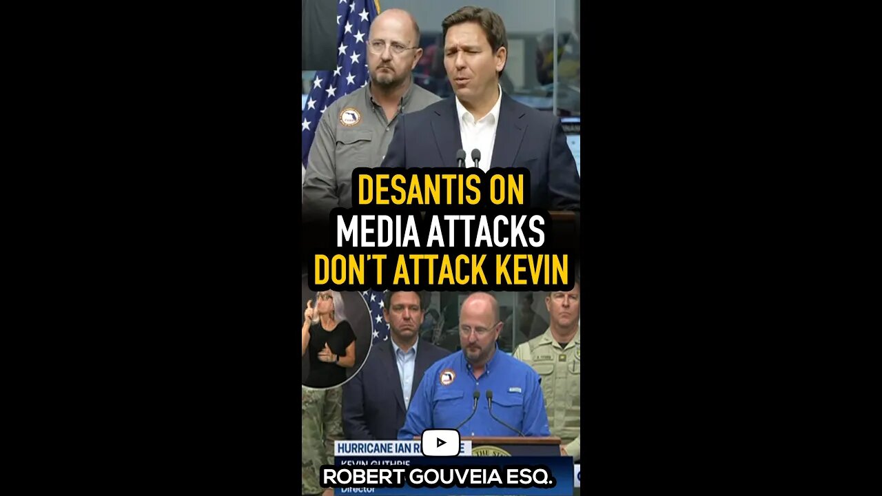 DeSantis on Media Attacks: STOP Politicizing #shorts