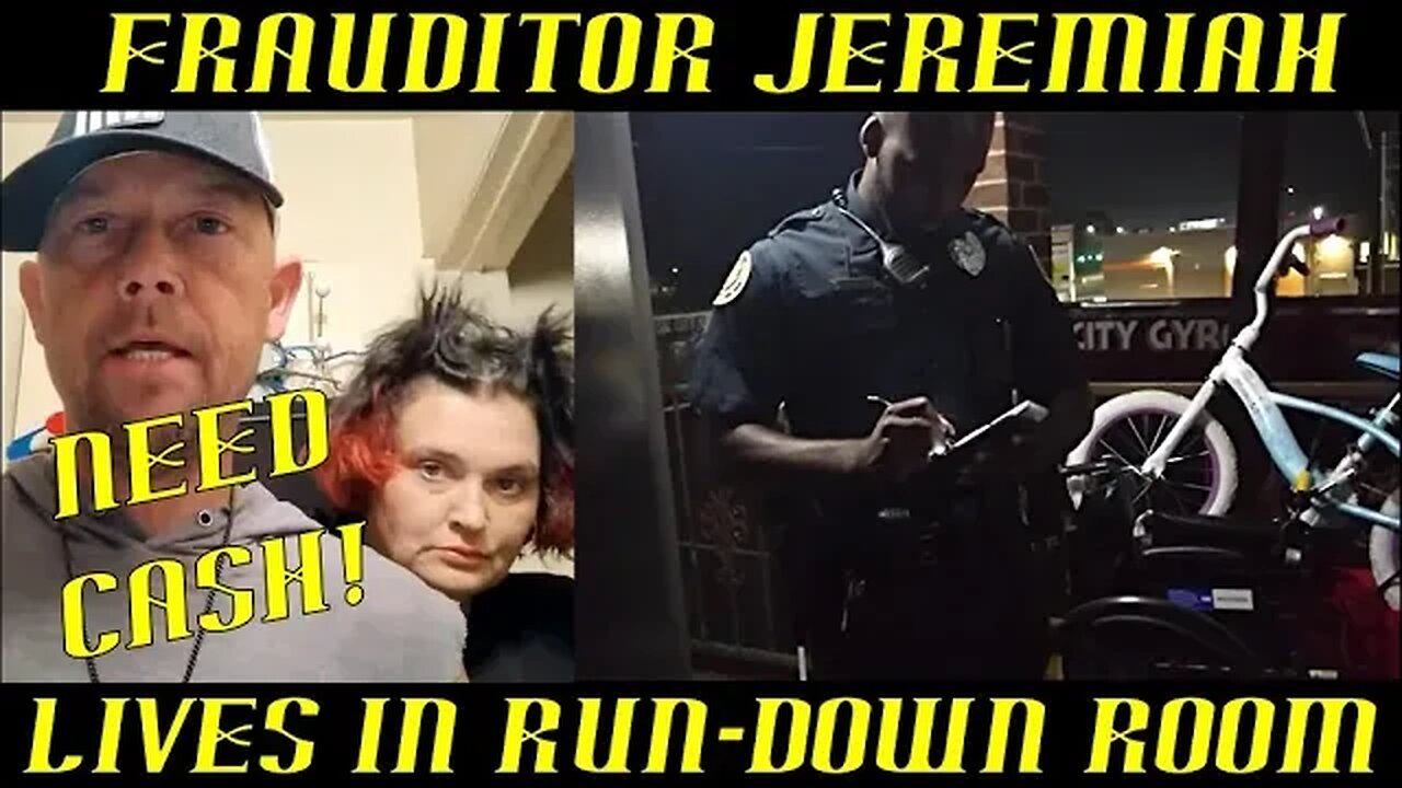 Frauditor Jeremiah Lives in Squalor at Motel & Needs More Donations!