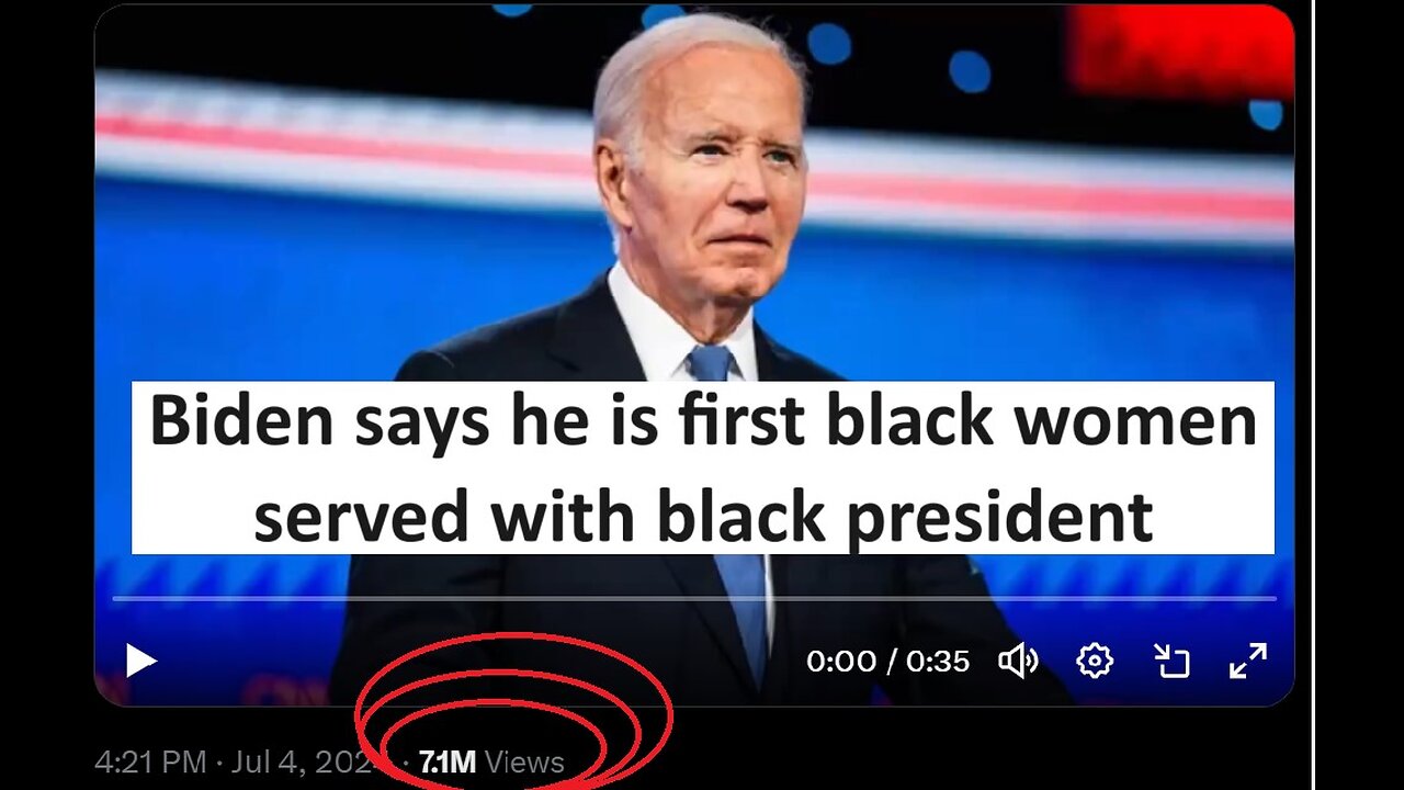 Biden claims to be First Black women with black president during radio interview