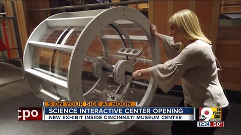 Science gallery offers lessons on wind, power and clouds