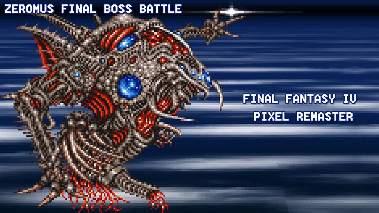 FINAL FANTASY IV Pixel Remaster Final Boss Battle Zeromus & The End (PC)