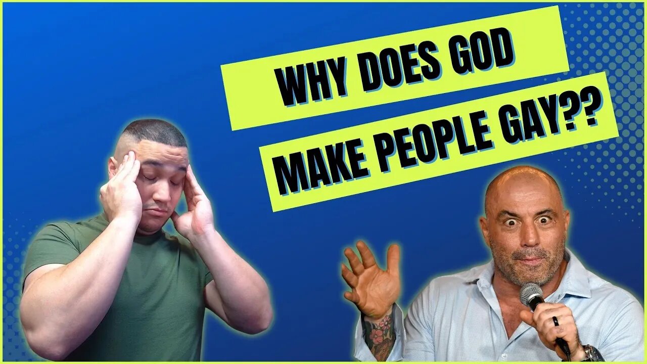 Joe Rogan Asks Why Does God Make People Gay? | Galatians 5:13