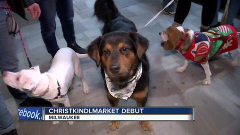 Christkindlmarket debuts in downtown Milwaukee