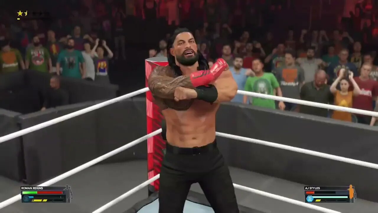 wwe 2k23 universe superstar mode ROMAN REIGNS part 82