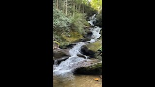 Peaceful Waterfall