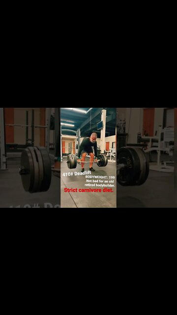 410# deadlift. Strict #carnivore diet. Age 54.