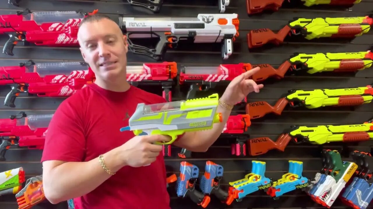 Nerf Hyper Impulse-40 Review & Firing Demo