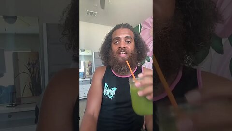 Green juice and TikTok live hang out session live with #RockMercury