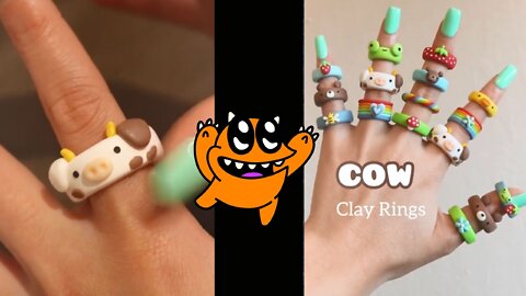 Cute | Cow Rings