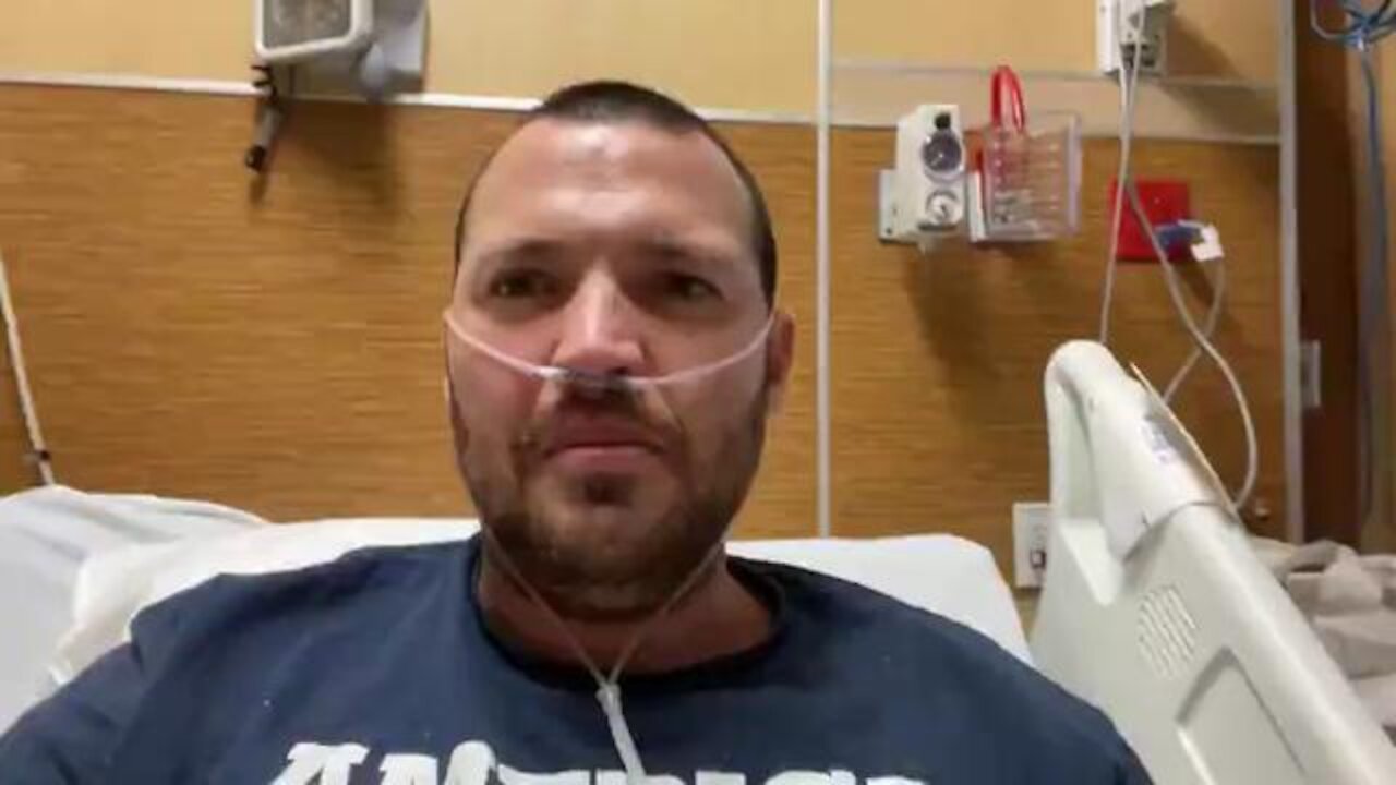 USA | Man in Hospital: Don't Get The Jab. Nurse Told Him the Hospital is Full of Triple Jabbed