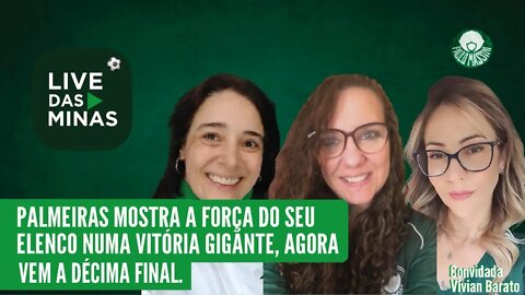 LIVE DAS MINAS: NOSSO ELENCO MOSTROU FORÇA E AGORA VEM A DÉCIMA FINAL