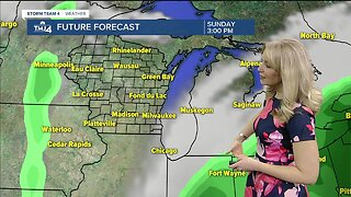 Cloudy, breezy Saturday ahead