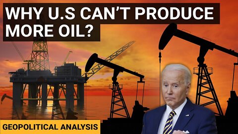 The Real Reason Why US cannot produce more oil …