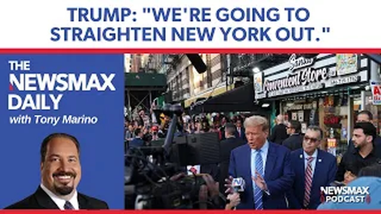 Trump Hits the Streets of NYC | The NEWSMAX Daily (04/17/24)